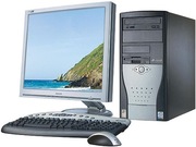Компьютер Core 2 Duo 2-ядерный,  монитор 17 /ОЗУ 2GB/видео GF 9500